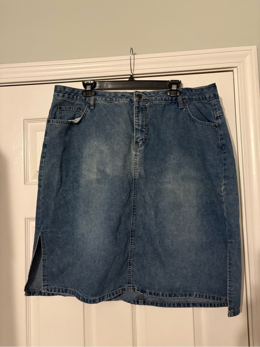 Faded Glory Jean Skirt